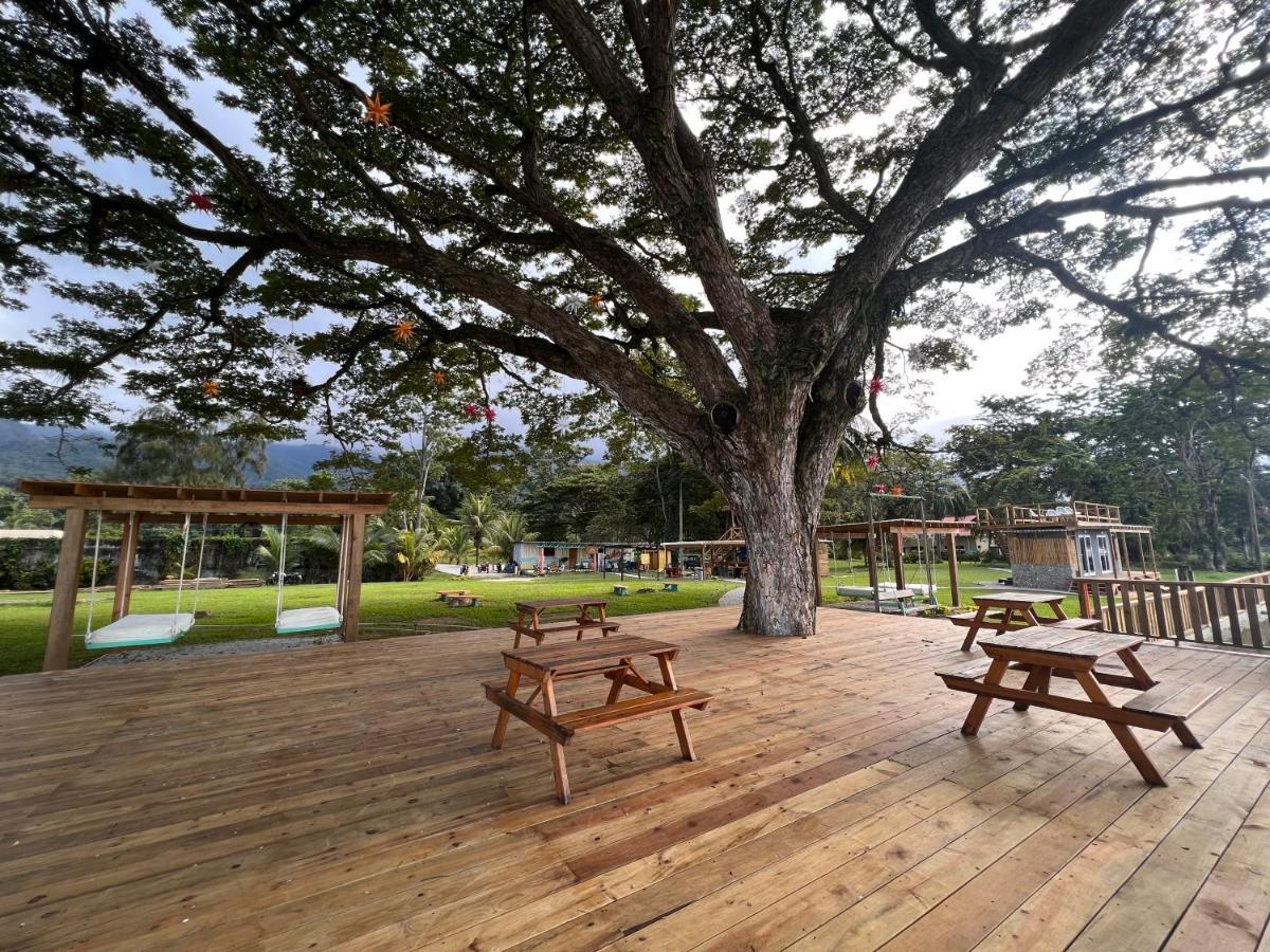 Sunset Hut Hostel Omoa Ngoại thất bức ảnh